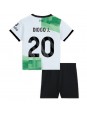 Liverpool Diogo Jota #20 Replika Borta Kläder Barn 2023-24 Kortärmad (+ byxor)